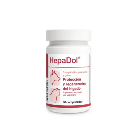 Hepadol suplemento hepatoprotector para perros y gatos