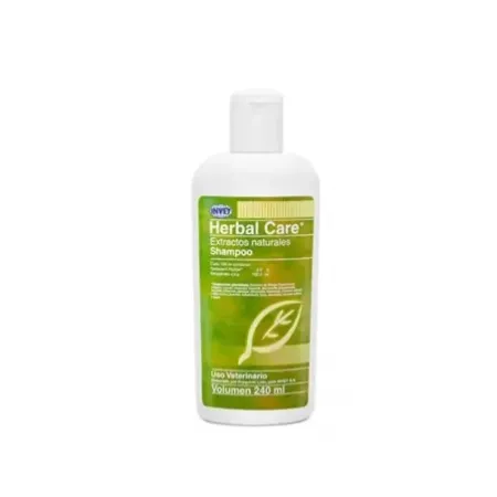 Herbalcare champú con extractos herbales para mascotas