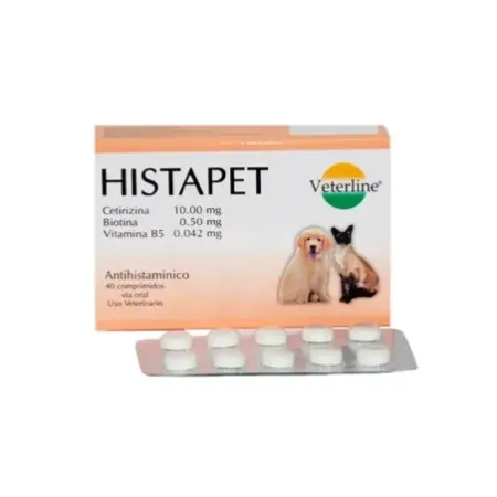 Histapet antihistamínico para alergias en perros y gatos
