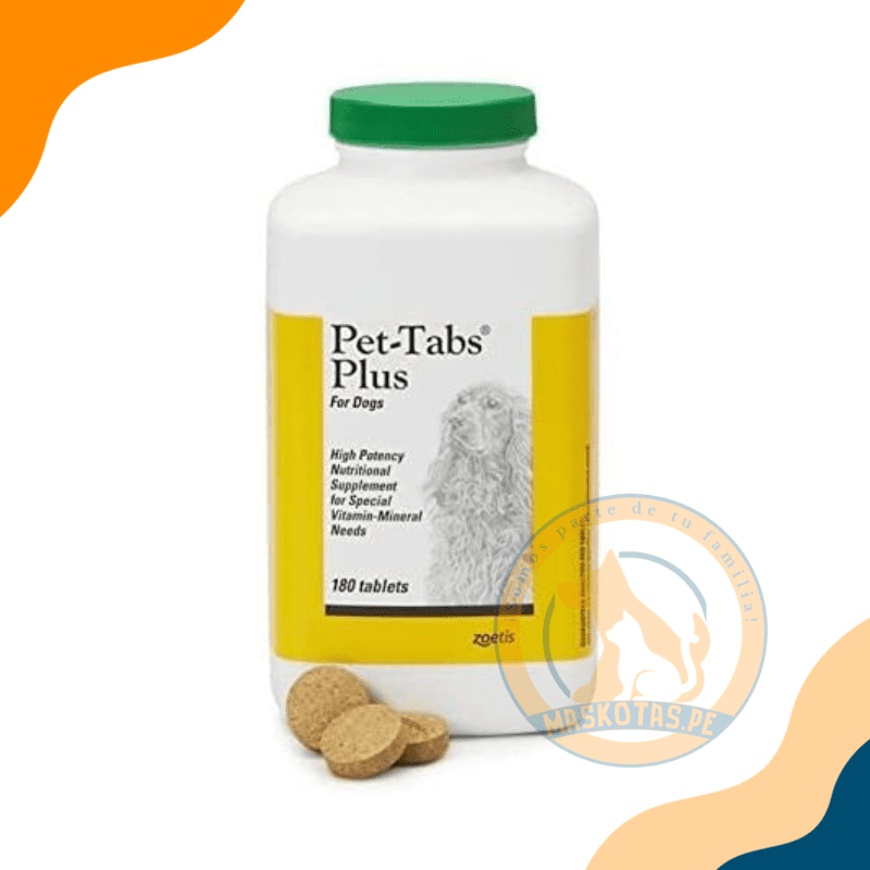 PET-TABS PLUS 180 TABLETAS