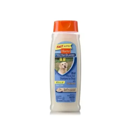 Hug RidFlea champú antipulgas de avena para perros