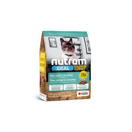 Nutram Ideal Sensitive Skin Coat & Stomach alimento seco para gatos