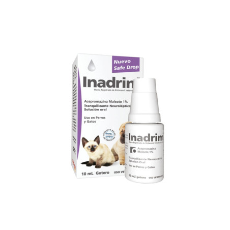 Inadrim antiinflamatorio analgésico en gotas orales para perros y gatos