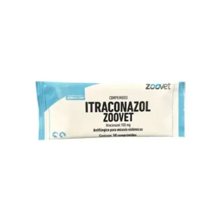 Itraconazol 100mg antimicótico oral para perros y gatos