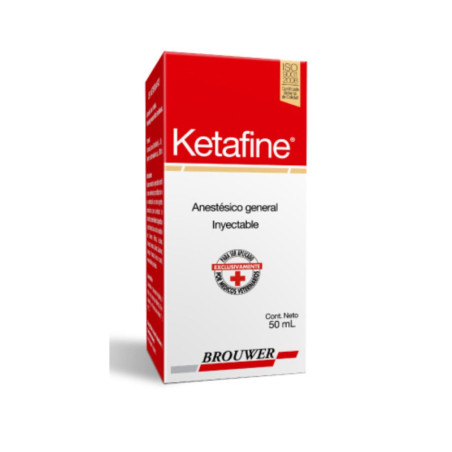 Ketafine anestésico inyectable