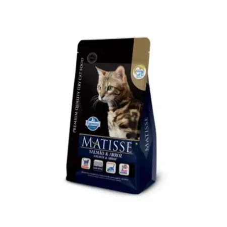 Matisse Adulto Salmón y Arroz alimento seco para gatos adultos