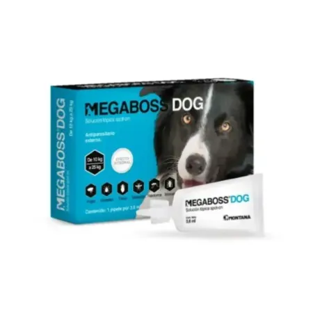 MegaBoss Dog pipeta antiparasitaria para perros