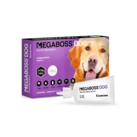 MegaBoss Dog pipeta antiparasitaria para perros