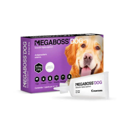MegaBoss Dog pipeta antiparasitaria para perros