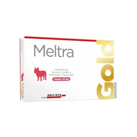 Meltra Gold antiparasitario comprimidos para perros hasta 20 kg