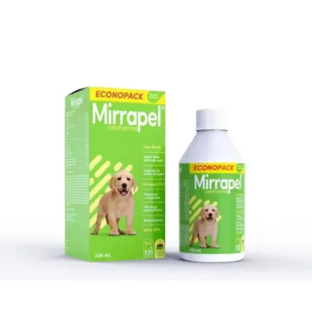 Mirrapel Cachorro suplemento vitamínico mineral líquido para perros
