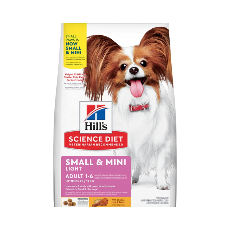 Hills Science Diet Canine Adult Light Small & Mini alimento seco para perros pequeños