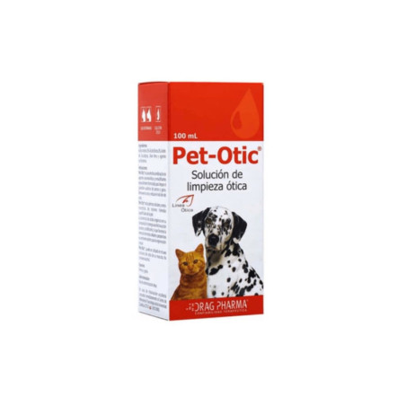 Pet-Otic limpiador de oídos para perros y gatos