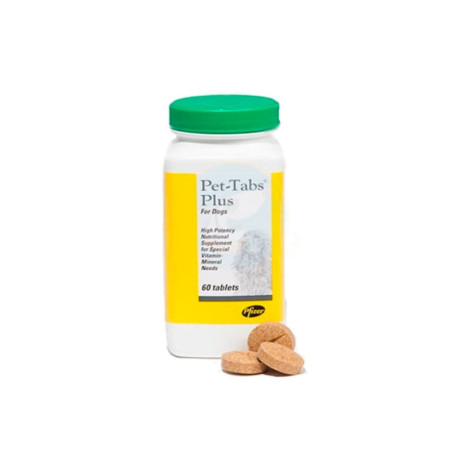 Pet-Tabs Plus multivitamínico mineral para perros