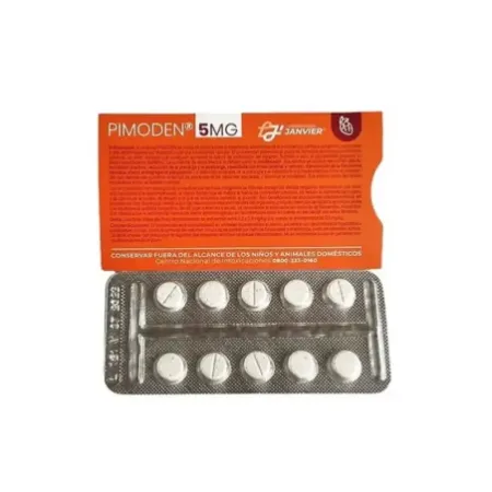 Pimodén 5mg comprimidos para soporte cardíaco en perros