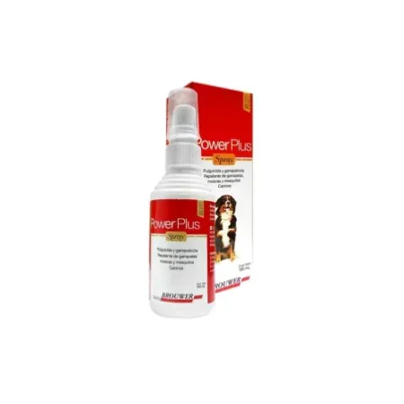 Power spray antiparasitario para perros y gatos