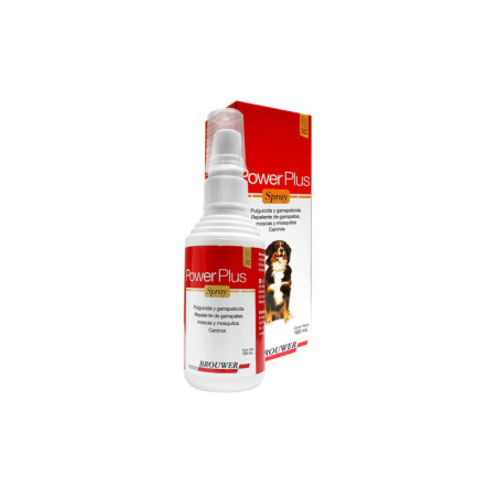Power spray antiparasitario para perros y gatos