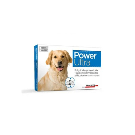 Power Ultra pipeta antiparasitaria para perros 40kg