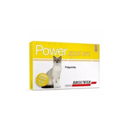 Power Ultra pipeta antiparasitaria para gatos hasta 4 kg