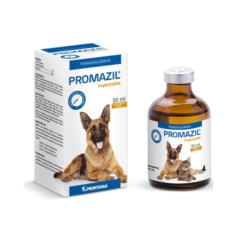 Promazil inyectable sedante tranquilizante