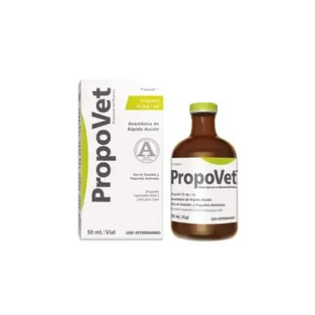 Propovet anestésico inyectable (propofol)