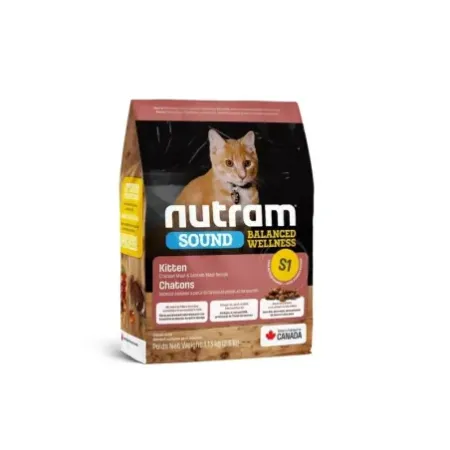 Nutram Sound Kitten alimento seco para gatitos