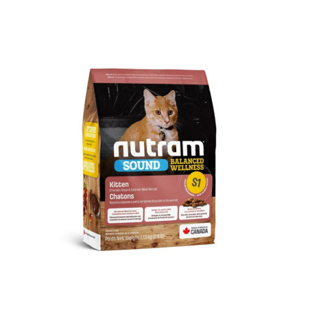 Nutram Sound Kitten alimento seco para gatitos
