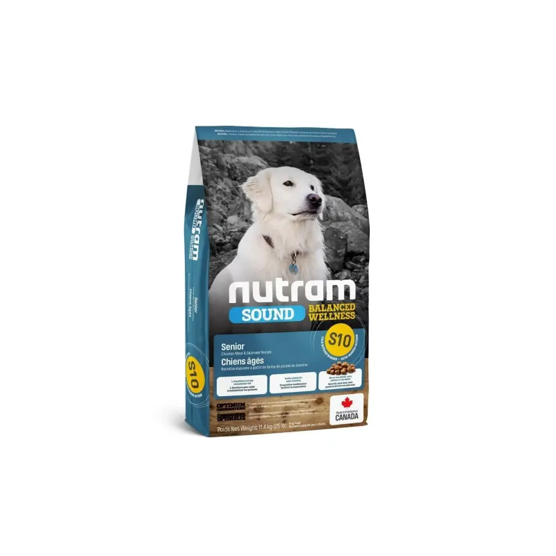 Nutram Sound Senior alimento seco para perros senior