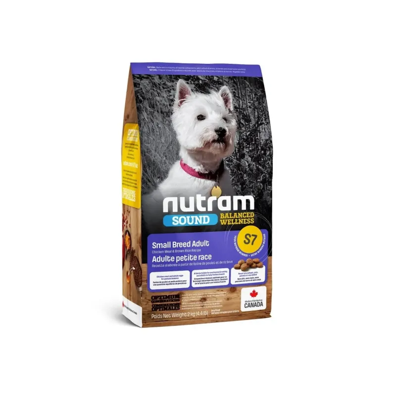 Nutram Sound Small Breed Adult alimento seco para perros pequeños