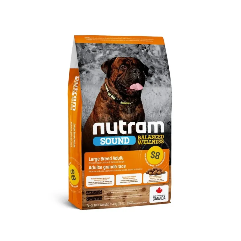 Nutram Sound Large Breed Adult alimento seco para perros grandes