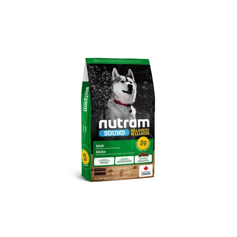 Nutram Sound Lamb Adult alimento seco de cordero para perros adultos