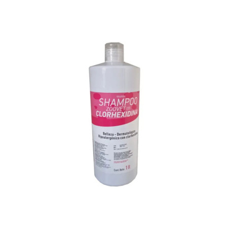 Champú con Clorhexidina antiséptico para perros y gatos