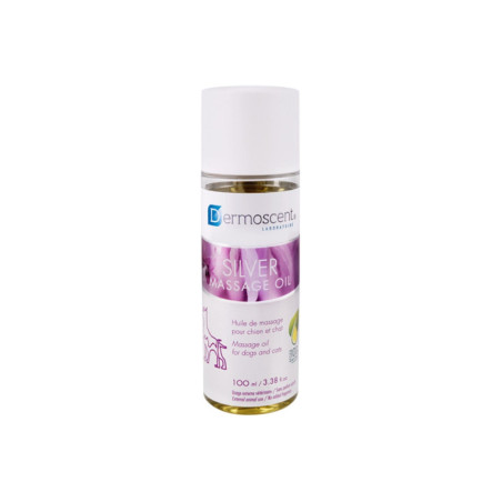 Silver Massage Oil para piel y pelaje de perros y gatos