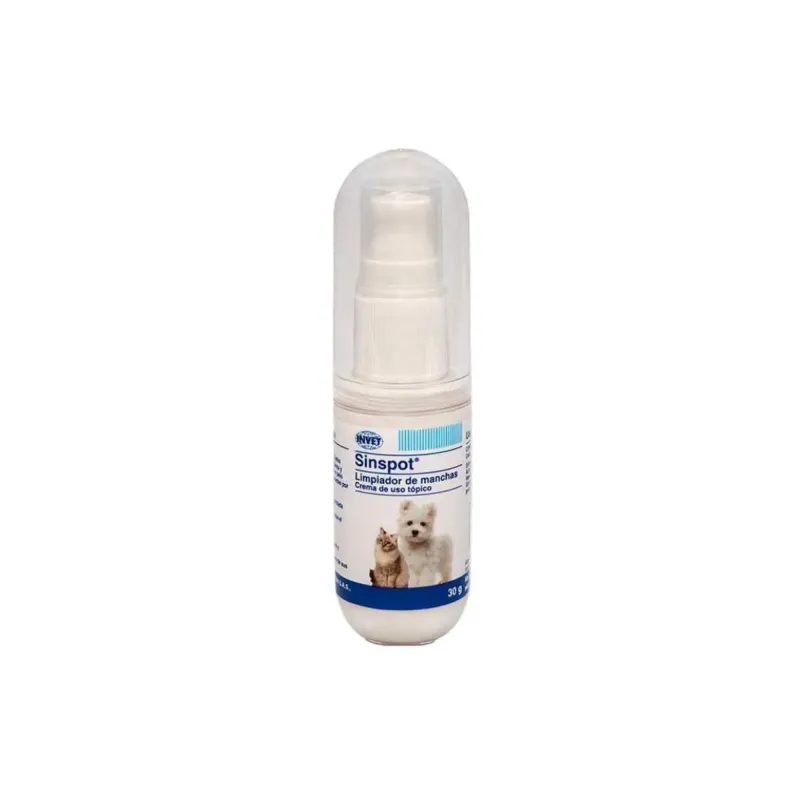Sinspot crema tópica para problemas de piel en perros y gatos