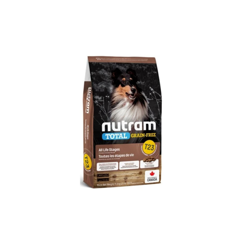 Nutram Total Grain-Free alimento seco de pavo y pollo para perros
