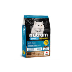 Nutram Total Grain-Free alimento seco de salmón y trucha para gatos