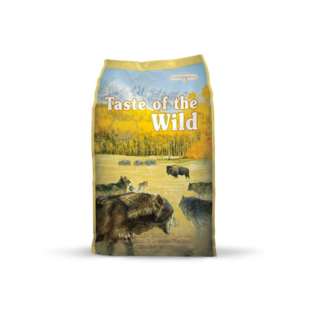 Taste of the Wild High Prairie alimento seco sin cereales para perros adultos