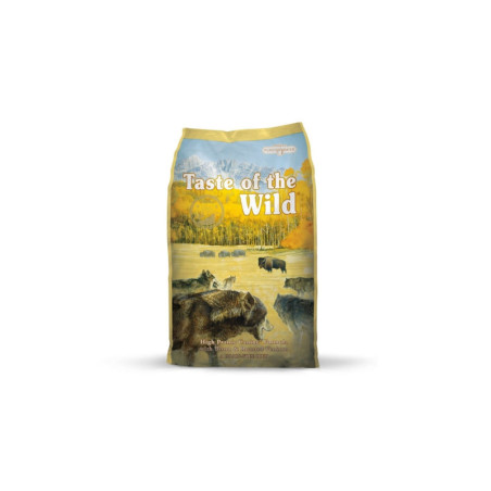 Taste of the Wild High Prairie alimento seco sin cereales para perros adultos
