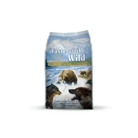Taste of the Wild Pacific Stream alimento seco sin cereales para perros adultos