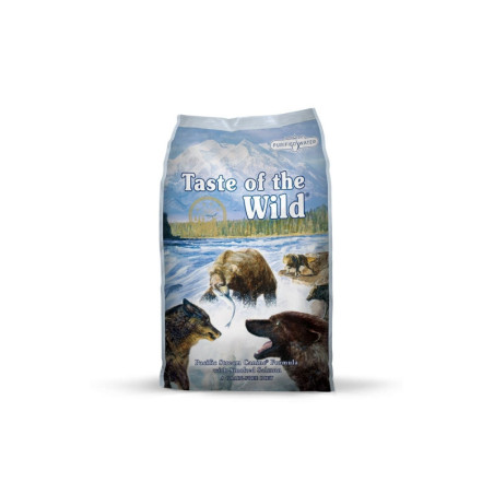 Taste of the Wild Pacific Stream alimento seco sin cereales para perros adultos