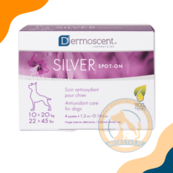 SILVER SPOT ON PARA PERRO 10-20K 4 PIPETAS X 1.2ML