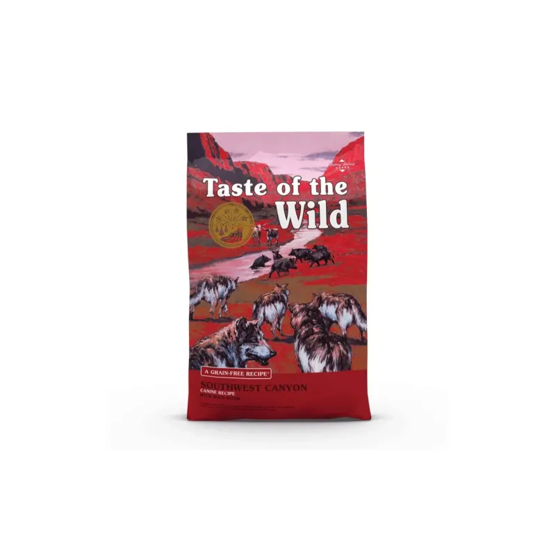 Taste of the Wild Southwest Canyon alimento seco sin cereales para perros