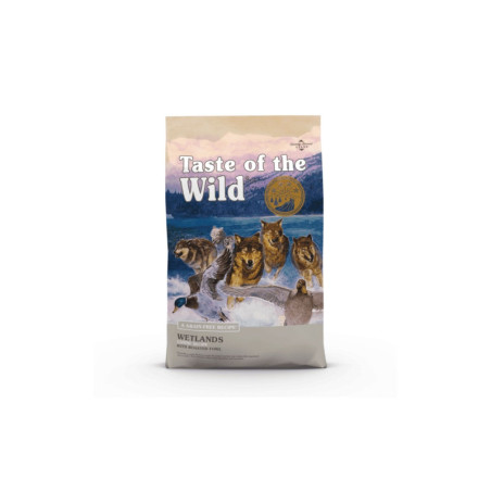 Taste of the Wild Wetlands alimento seco sin cereales para perros