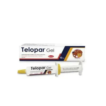 Telopar gel oral antiparasitario en jeringa para perros y gatos