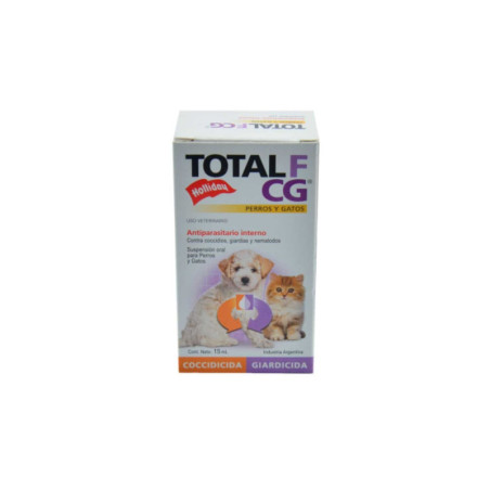 Total F CG suspensión antiparasitaria para perros y gatos