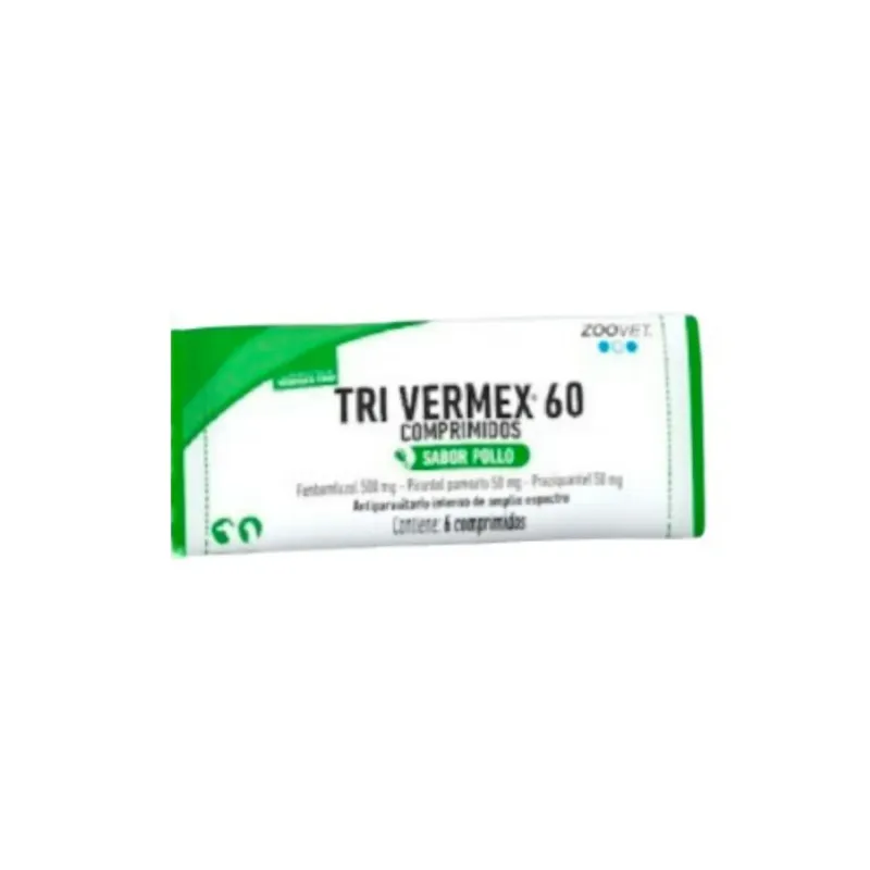Trivermex antiparasitario para perros y gatos