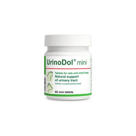 Urinodol Mini suplemento para soporte urinario en perros y gatos pequeños