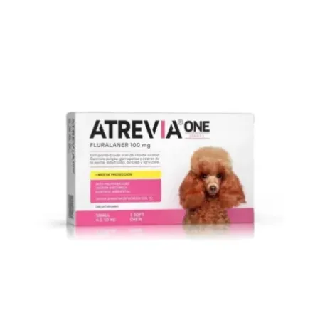 Atrevia One Small antiparasitario masticable para perros 4.5-10kg