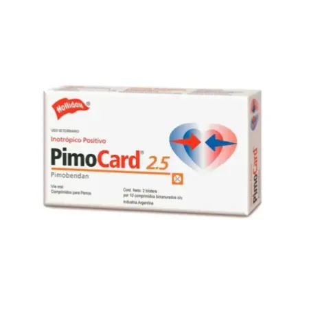 Pimocard 2.5mg comprimidos para soporte cardíaco en perros